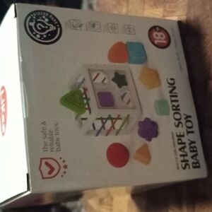 Likee shape sorting baby toy, new sealed